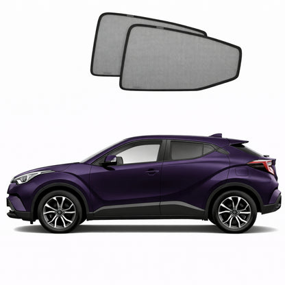 Toyota C-HR 1st Generation Car Rear Window Shades (AX10/AX50; 2016-2023)