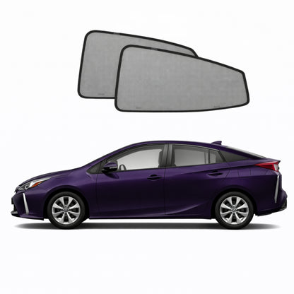Toyota Prius Hatchback 4th Generation Car Rear Window Shades (XW50; 2015-2022)