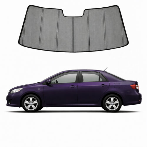 Toyota Corolla Sedan 10th Generation Front Windscreen Sun Shade (E140/E150; 2006-2013)