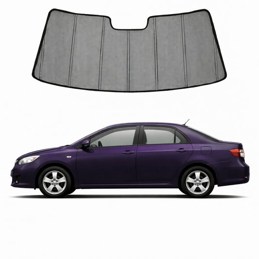 Toyota Corolla Sedan 10th Generation Front Windscreen Sun Shade (E140/E150; 2006-2013)