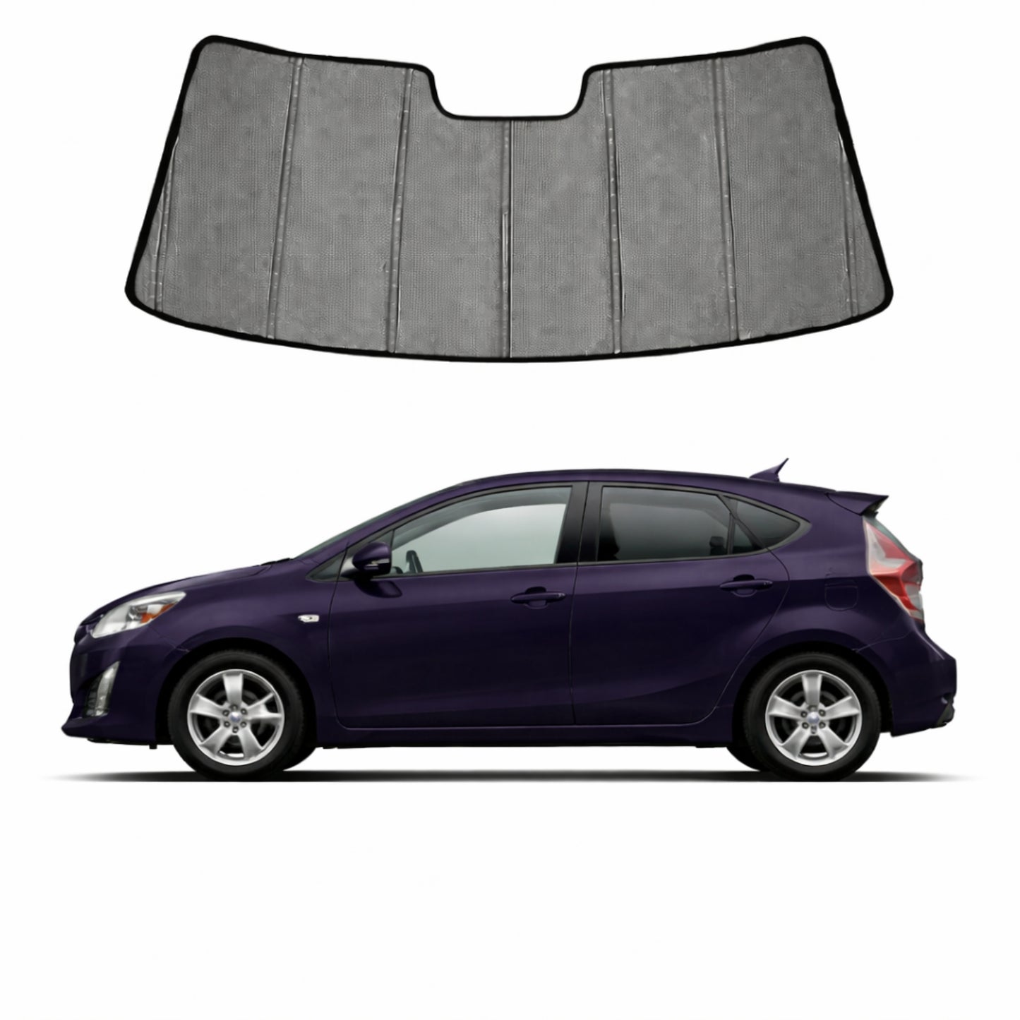Toyota Prius C/Aqua Front Windscreen Sun Shade (NHP10; 2012-2021)