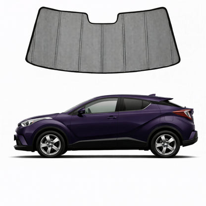 Toyota C-HR 1st Generation Front Windscreen Sun Shade (AX10/AX50; 2016-2023)