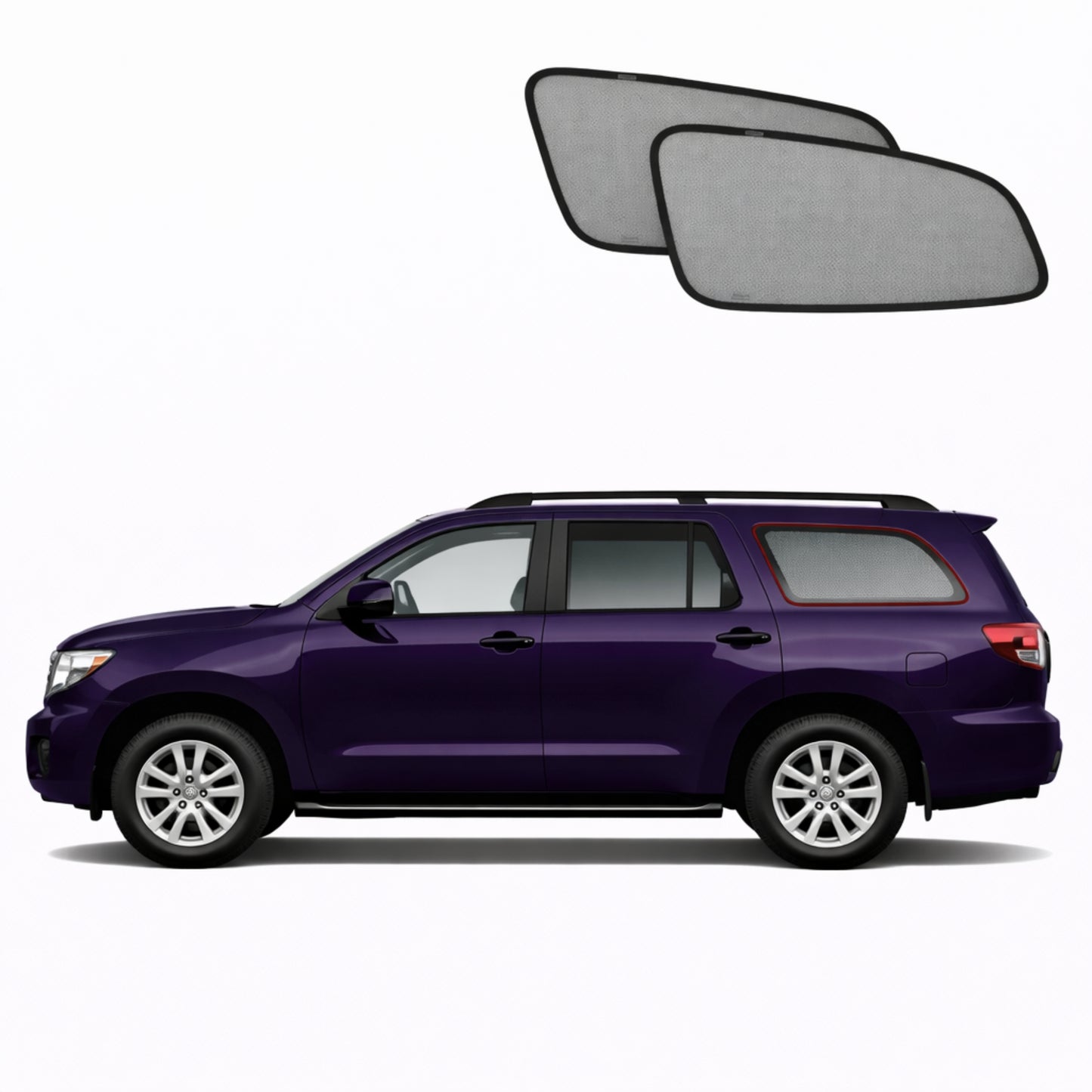 Toyota Sequoia 2nd Generation Port Window Shades (XK60; 2007-2022)