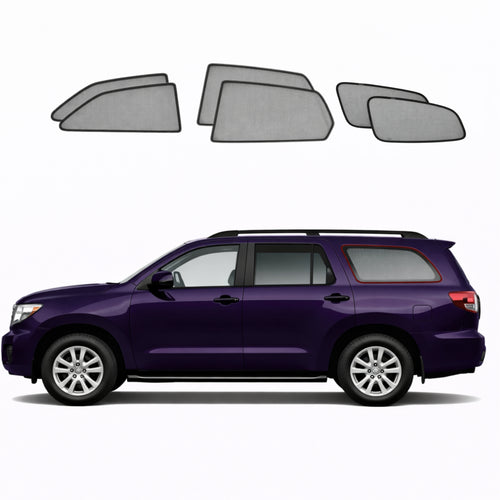 Toyota Sequoia 2nd Generation Car Window Shades (XK60; 2007-2022)