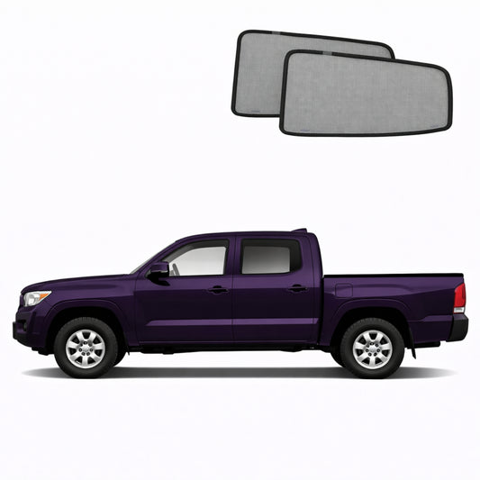 Toyota Tacoma Double Cab 2nd Generation Car Window Shades (2005-2015)