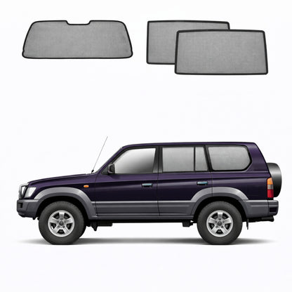 Toyota LandCruiser Prado 90/95 Series Car Window Shades (J90/J95; 1996-2002)