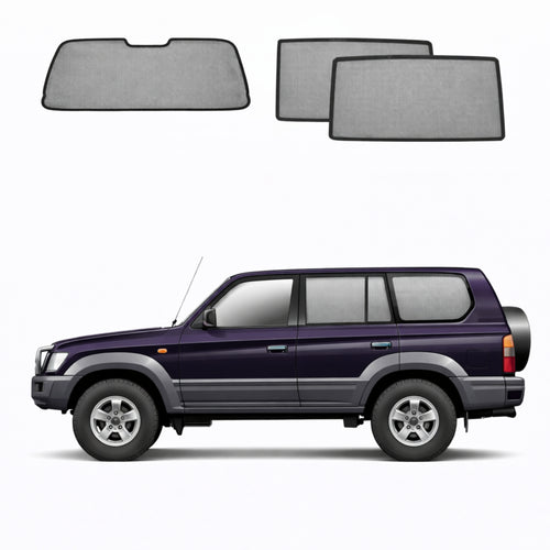 Toyota LandCruiser Prado 90/95 Series Car Window Shades (J90/J95; 1996-2002)