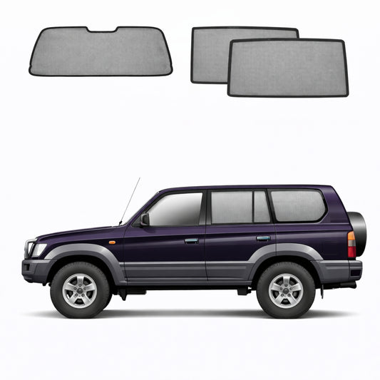 Toyota LandCruiser Prado 90/95 Series Car Window Shades (J90/J95; 1996-2002)