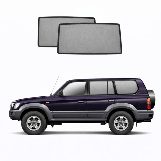 Toyota LandCruiser Prado 90/95 Series Car Rear Window Shades (J90/J95; 1996-2002)