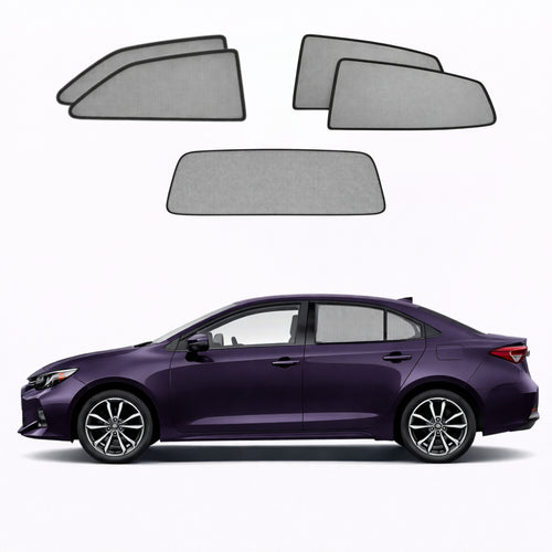 Toyota Corolla Sedan 11th Generation Car Window Shades (E170; 2013-2019)