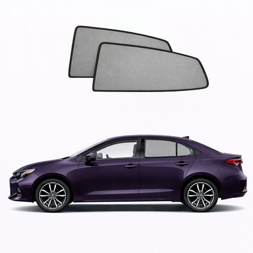 Toyota Corolla Sedan 11th Generation Car Rear Window Shades (E170; 2013-2019)