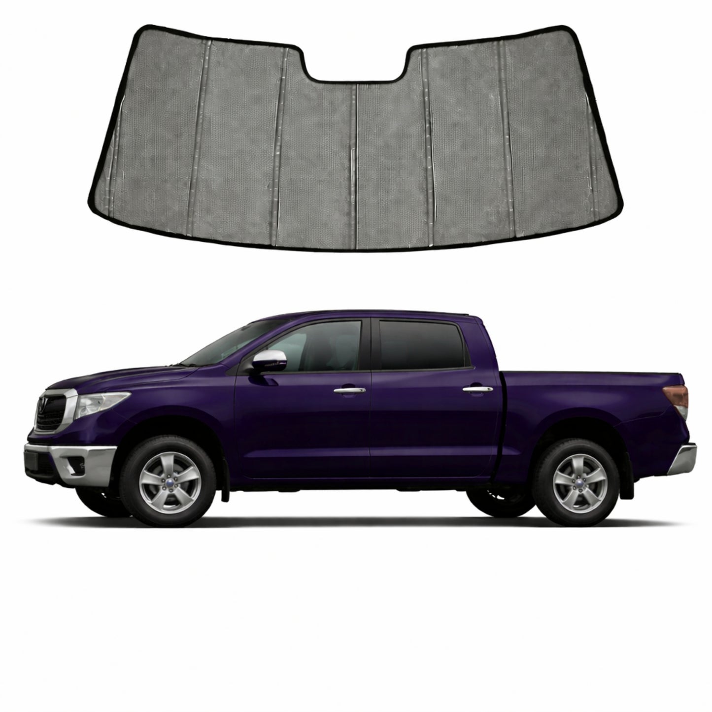 Toyota Tundra 2nd Generation Front Windscreen Sun Shade (XK50; 2007-2021)