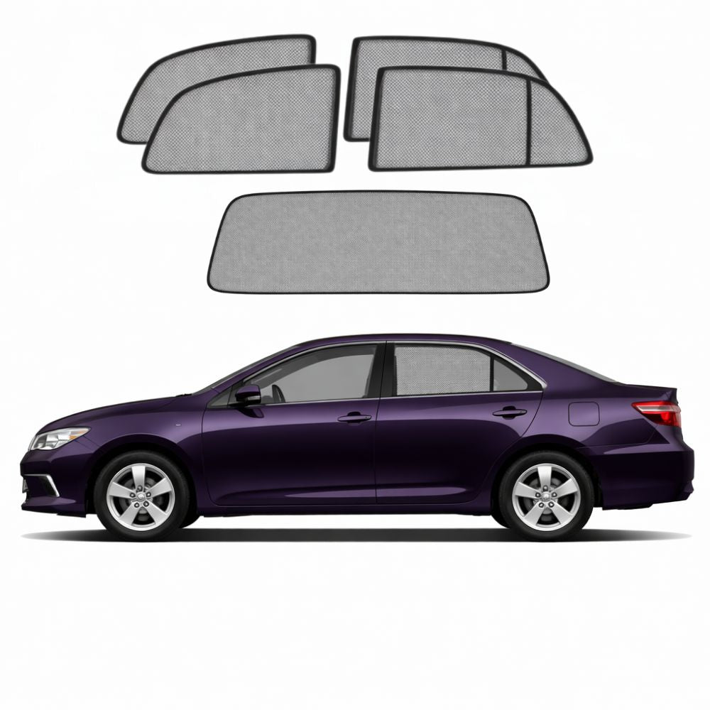 Toyota Camry 5th Generation (Restyled) Car Window Shades (XV50; 2014-2017)