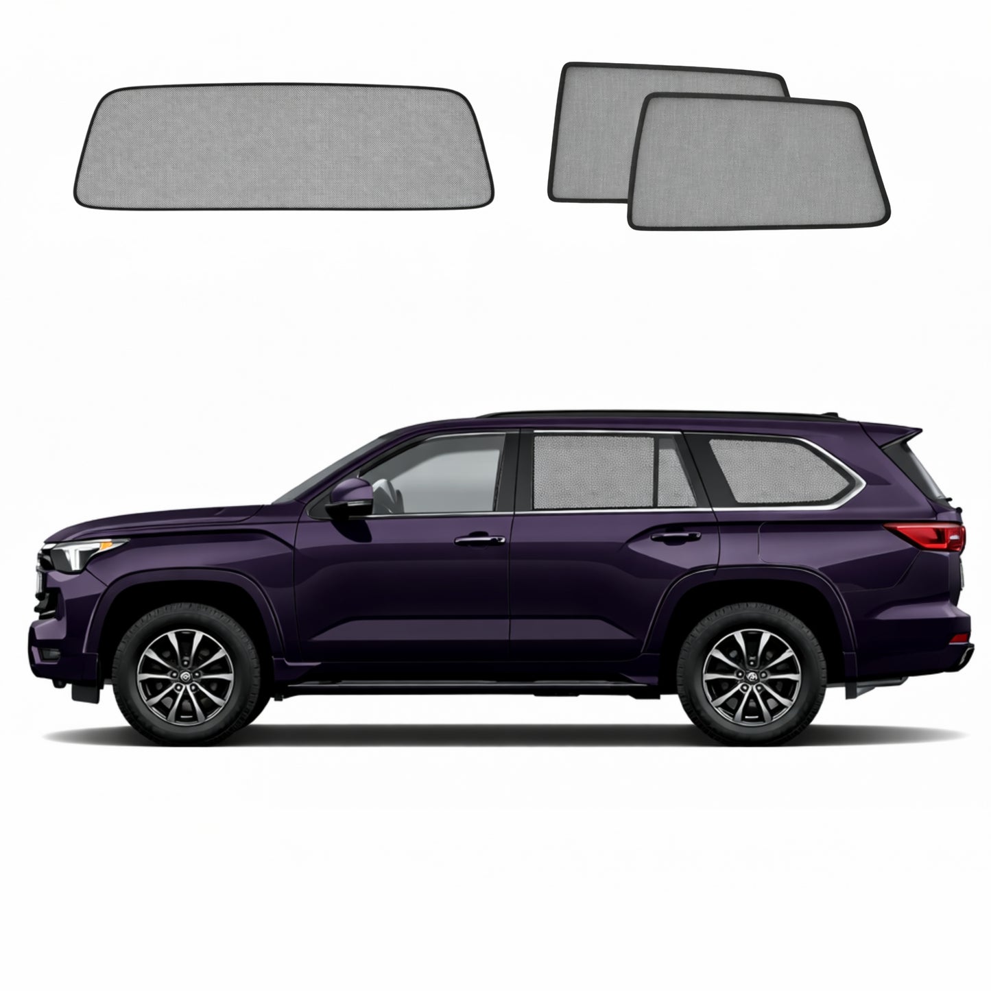 Toyota Sequoia 3rd Generation Car Window Shades (XK80; 2023-Present)