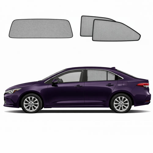 Toyota Corolla Sedan 12th Generation Car Window Shades (E210; 2019-Present)