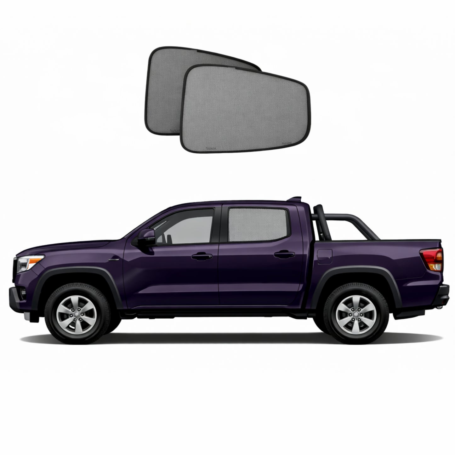 Toyota Tacoma 4th Generation Car Window Shades (N400; 2024-Present)