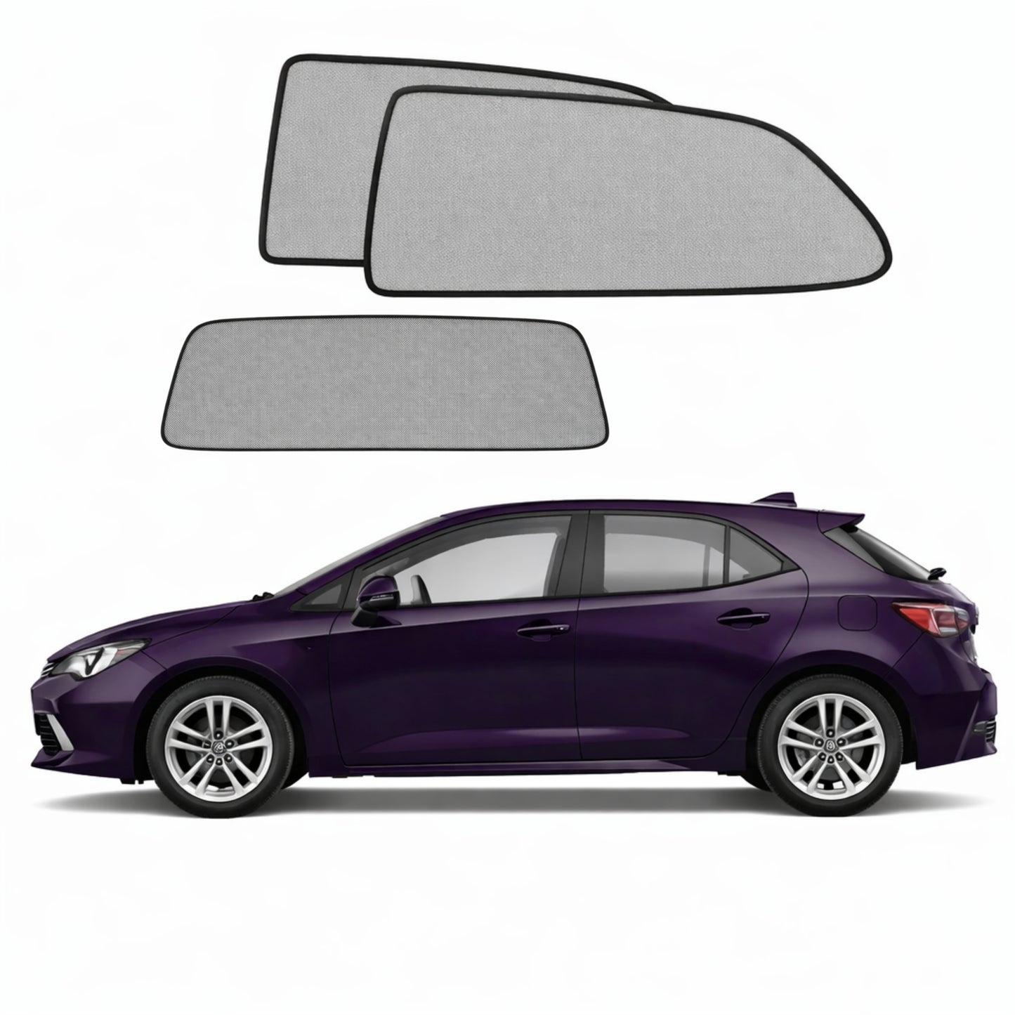 Toyota Corolla/GR Corolla Hatchback 12th Generation Car Window Shades (E210; 2018-Present)