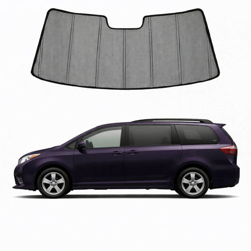 Toyota Sienna 3rd Generation Front Windscreen Sun Shade (XL30; 2011-2020)