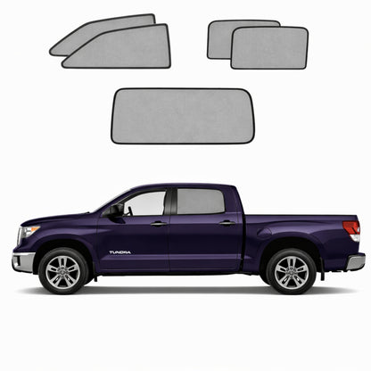 Toyota Tundra Double Cab 2nd Generation Car Window Shades (XK50; 2007-2021)