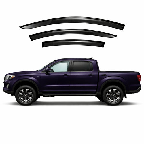 Toyota Tacoma Double Cab 3rd Generation Car Weather Shields (N300; 2015-2023)