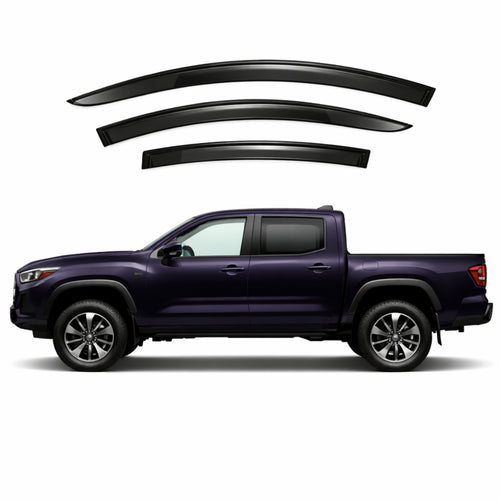 Toyota Tacoma Crew Cab 4th Generation Car Weather Shields (N400; 2024-Present)