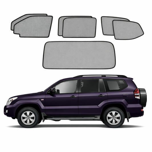 Toyota LandCruiser Prado 120 Series Car Window Shades (J120; 2003-2009)