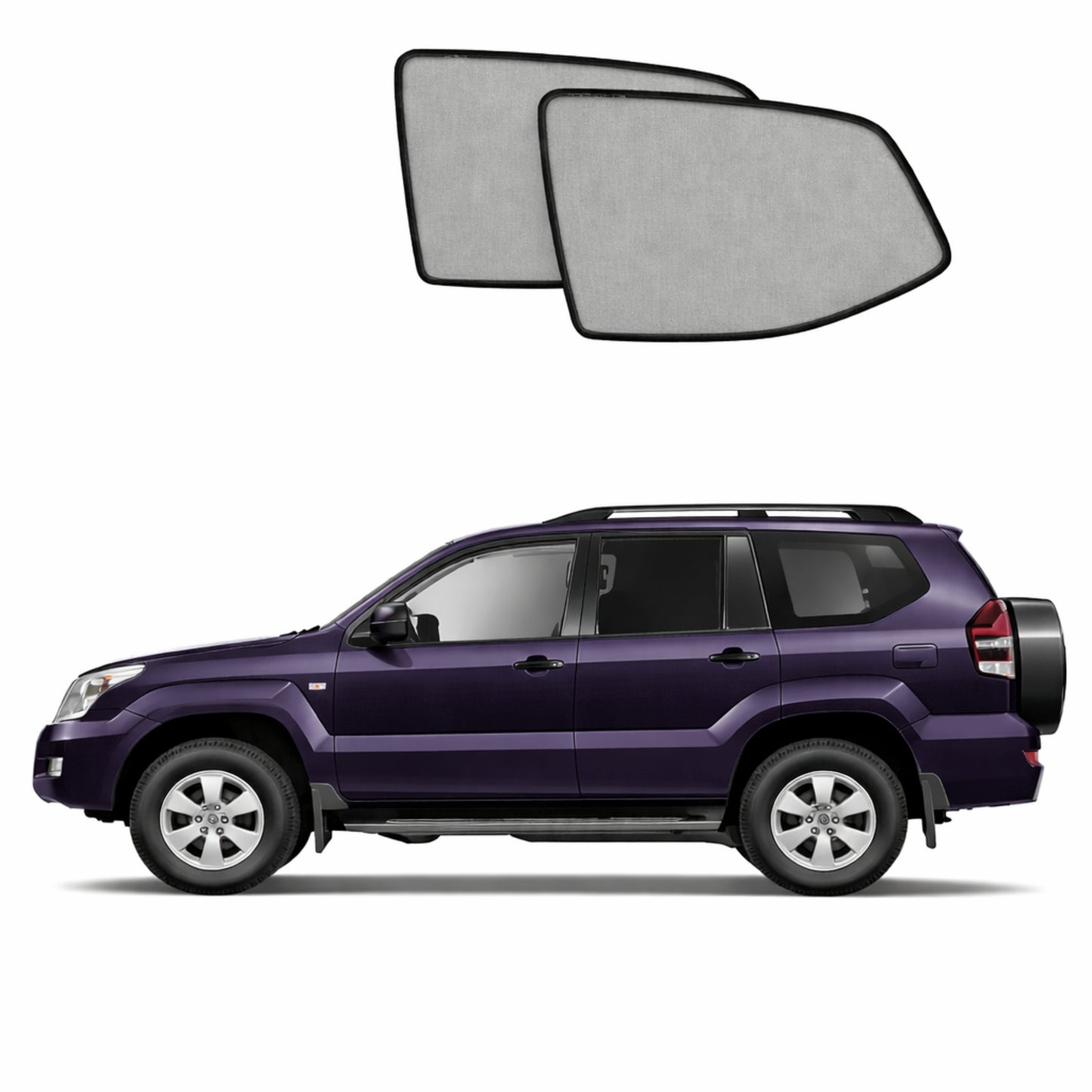 Toyota LandCruiser Prado 120 Series | Lexus GX 1st Generation Port Window Shades (J120; 2003-2009)