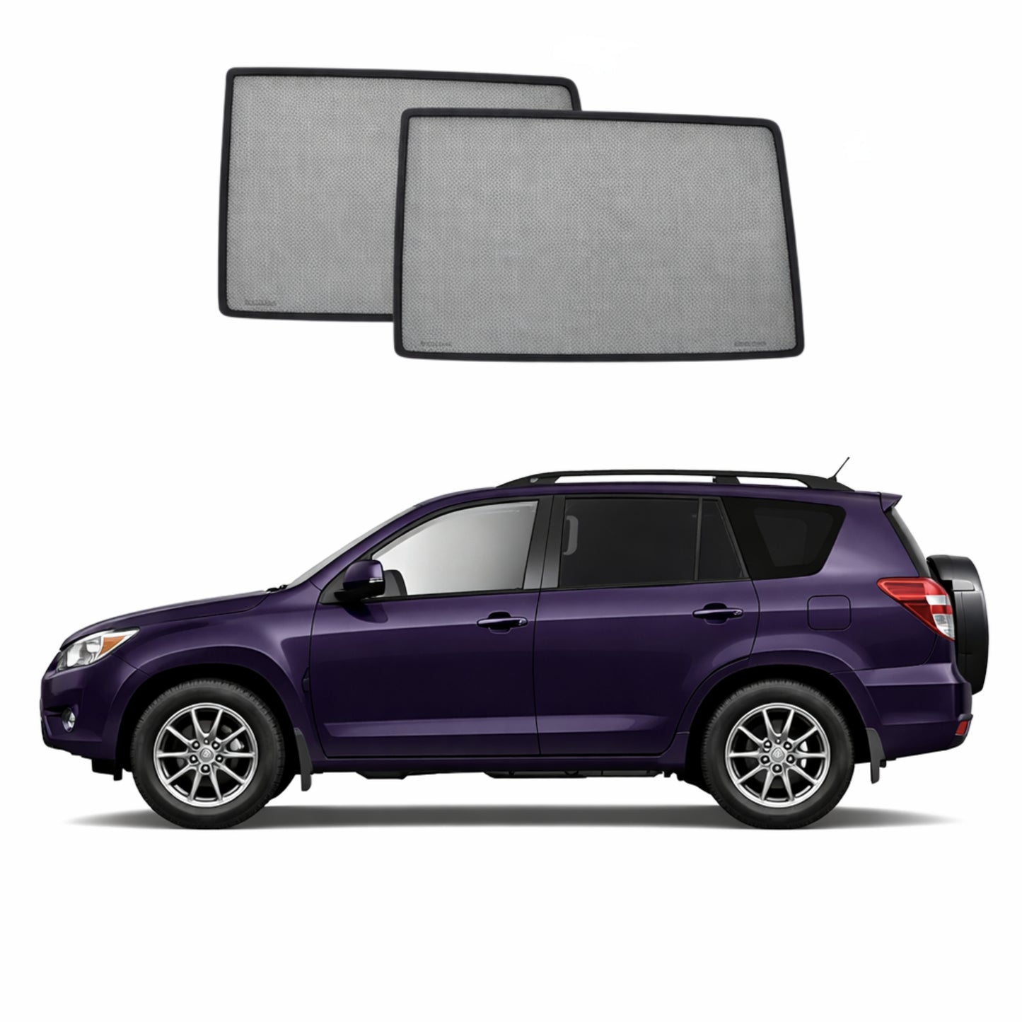 Toyota RAV4/Vanguard 3rd Generation Car Rear Window Shades (XA30; 2006-2012)