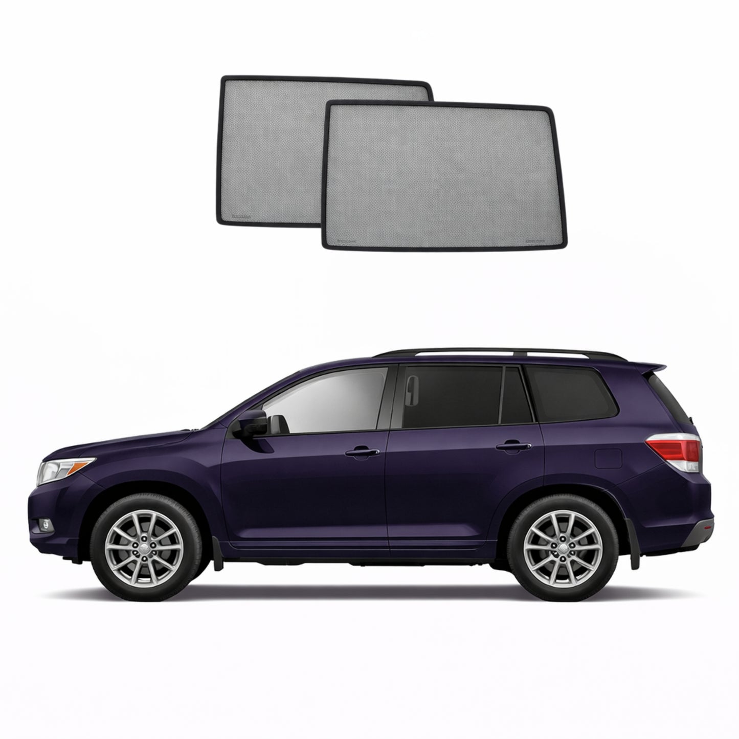 Toyota Kluger/Highlander 2nd Generation Car Rear Window Shades (XU40; 2007-2013)