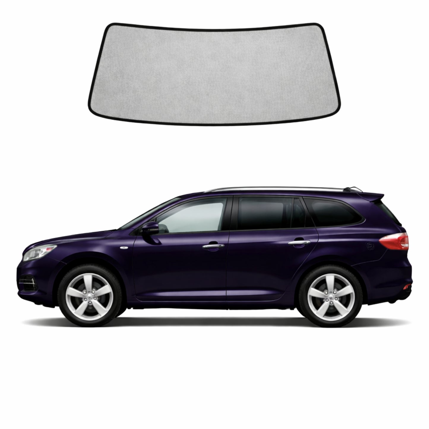 Toyota Kluger/Highlander 2nd Generation Front Windscreen Sun Shade (XU40; 2007-2013)