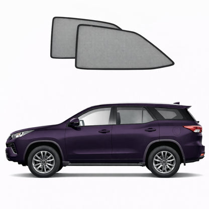 Toyota Fortuner/SW4 2nd Generation Car Rear Window Shades (AN150/AN160; 2015-Present)