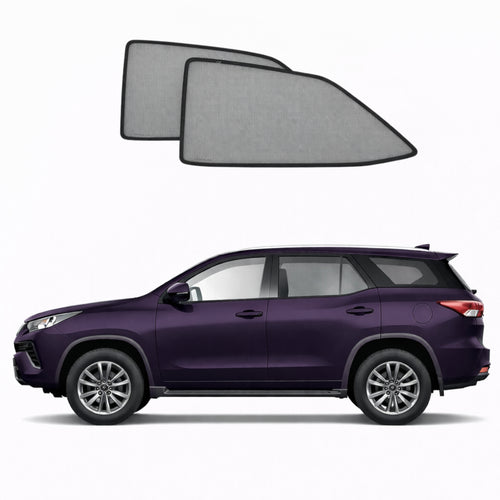 Toyota Fortuner/SW4 2nd Generation Car Rear Window Shades (AN150/AN160; 2015-Present)