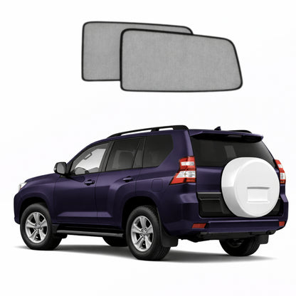 Toyota LandCruiser Prado 150 Series | Lexus GX 2nd Generation Car Rear Window Shades (J150: 2009-2023)