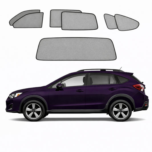 Subaru XV/Crosstrek 2nd Generation/Impreza Hatchback 5th Generation Car Window Shades (GT; 2017-2023)