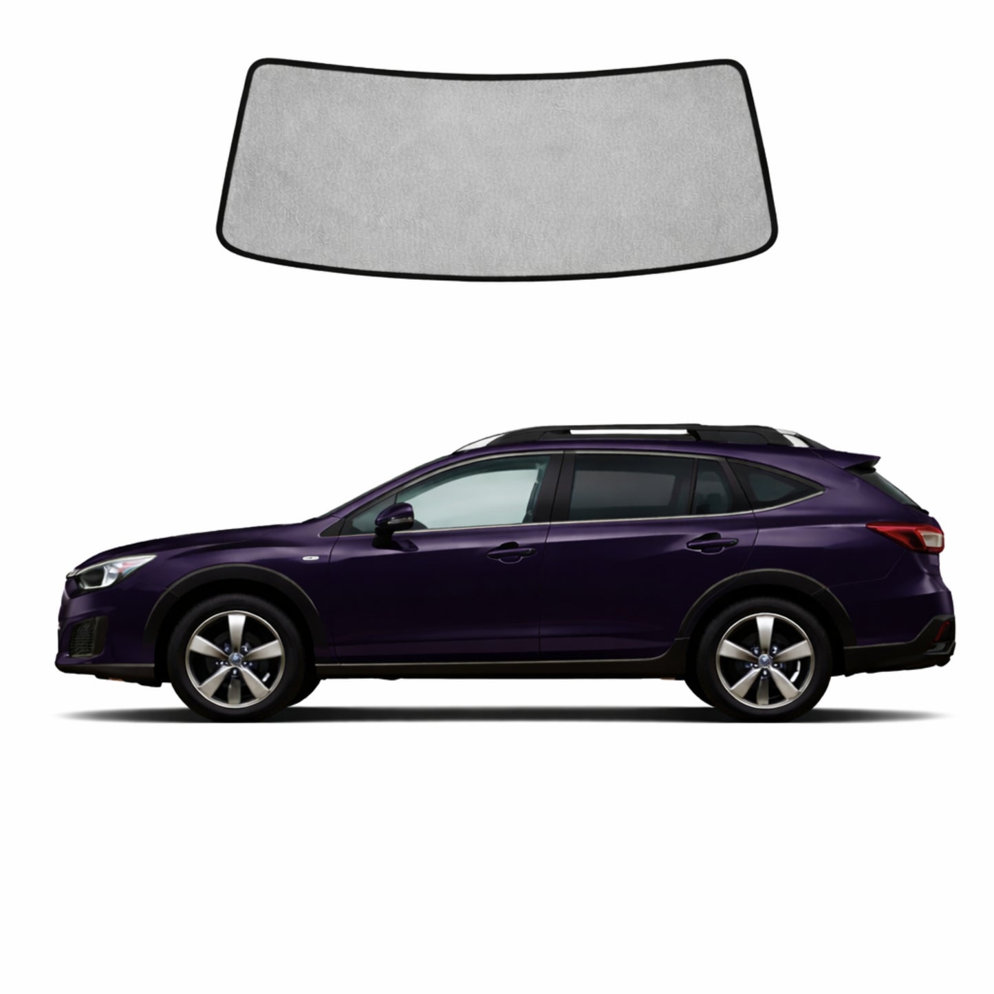 Subaru Outback 6th Generation Front Windscreen Sun Shade (BT; 2020-2025)