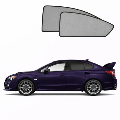 Subaru WRX Sedan 1st Generation Car Rear Window Shades (VA; 2014-2022)