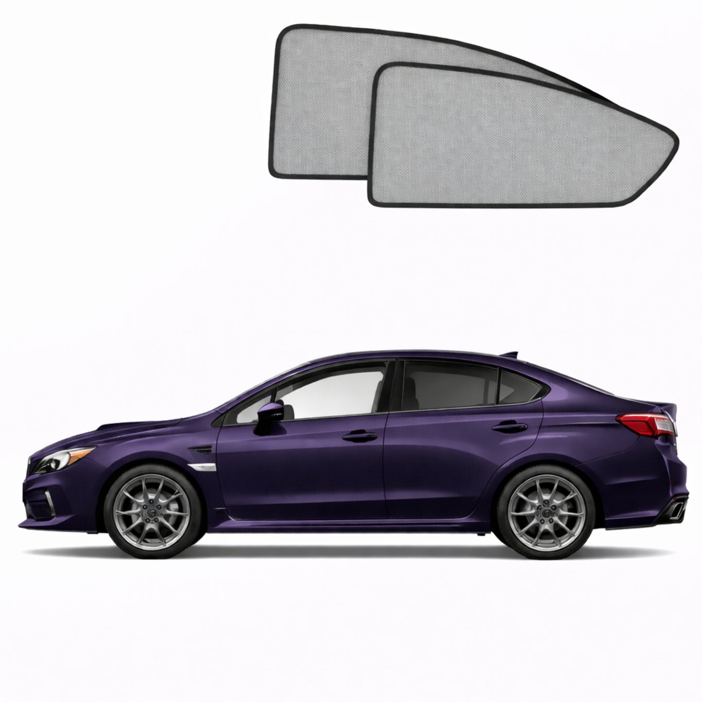 Subaru WRX Sedan 2nd Generation Car Rear Window Shades (VB; 2021-Present)