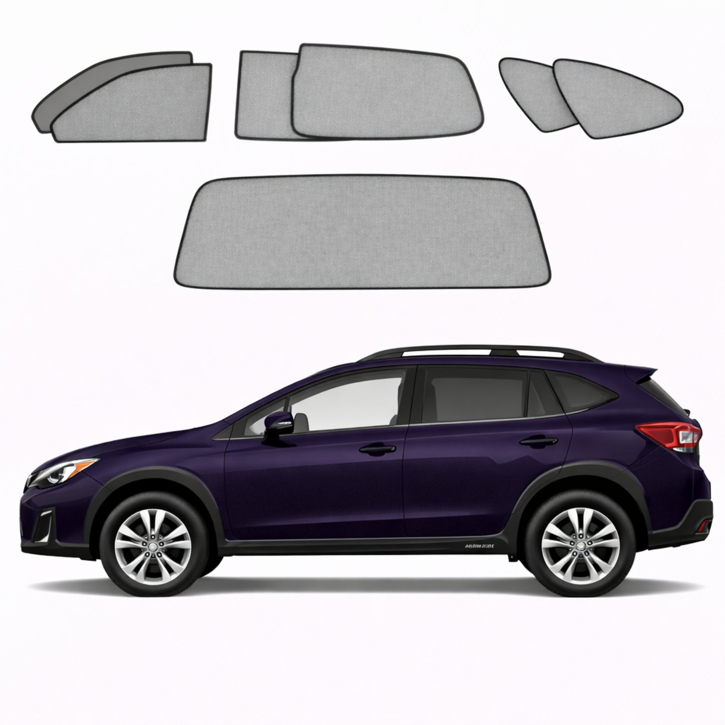Subaru Outback 6th Generation Car Window Shades (BT; 2020-2025)