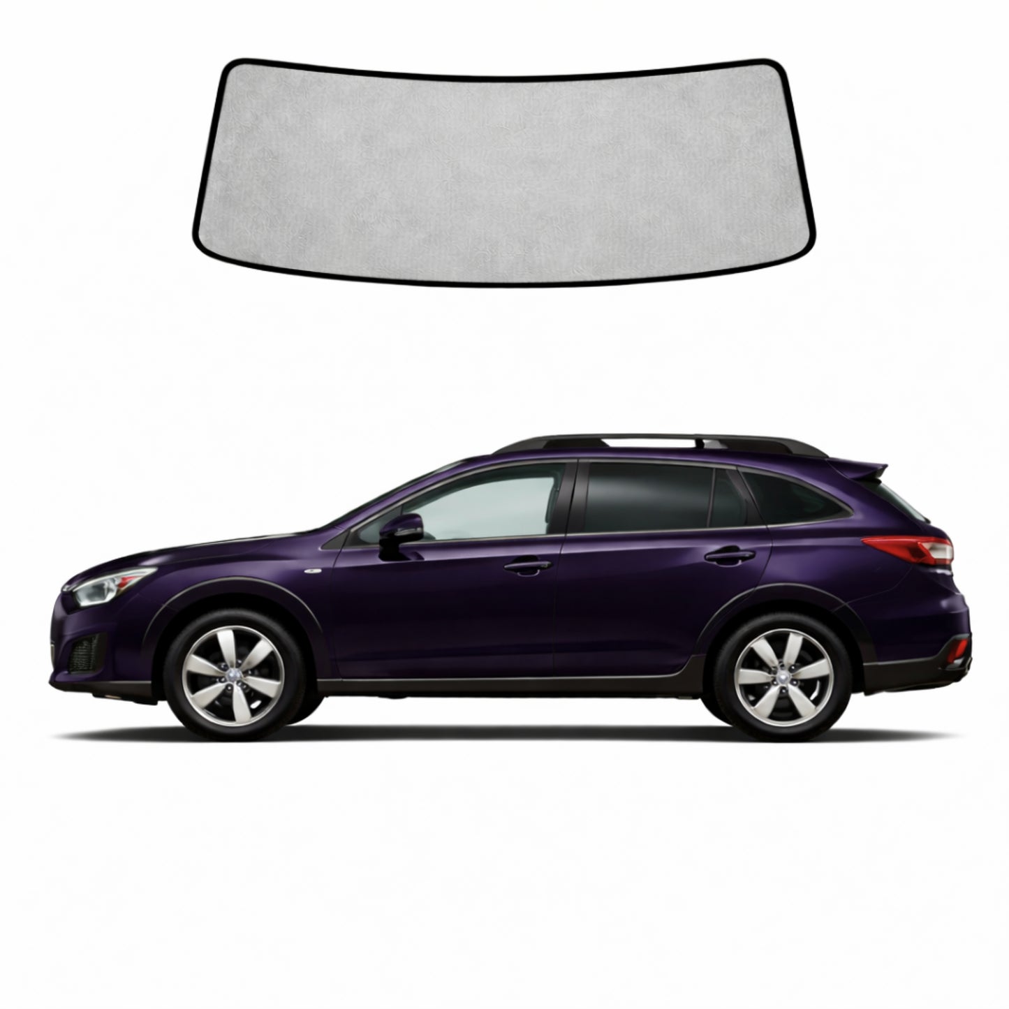 Subaru Outback 5th Generation | Liberty/Legacy Sedan 6th Generation Front Windscreen Sun Shade (Without EyeSight) (BS; 2015-2020)