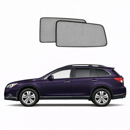 Subaru Outback 5th Generation Car Rear Window Shades (BS; 2015-2020)