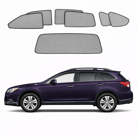 Subaru Outback 5th Generation Car Window Shades (BS; 2015-2020)