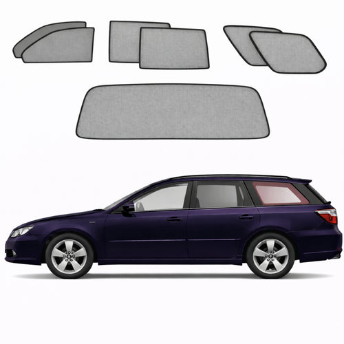 Subaru Outback 3rd Generation | Liberty/Legacy Wagon 4th Generation Car Window Shades (BL/BP; 2003-2009)