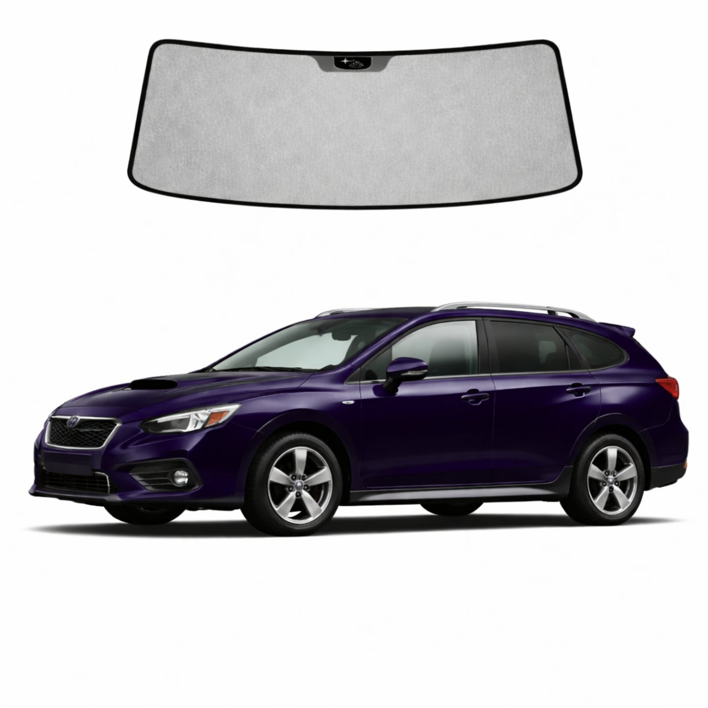 Subaru Levorg 1st Generation Front Windscreen Sun Shade (With EyeSight) (VM; 2014-2020)
