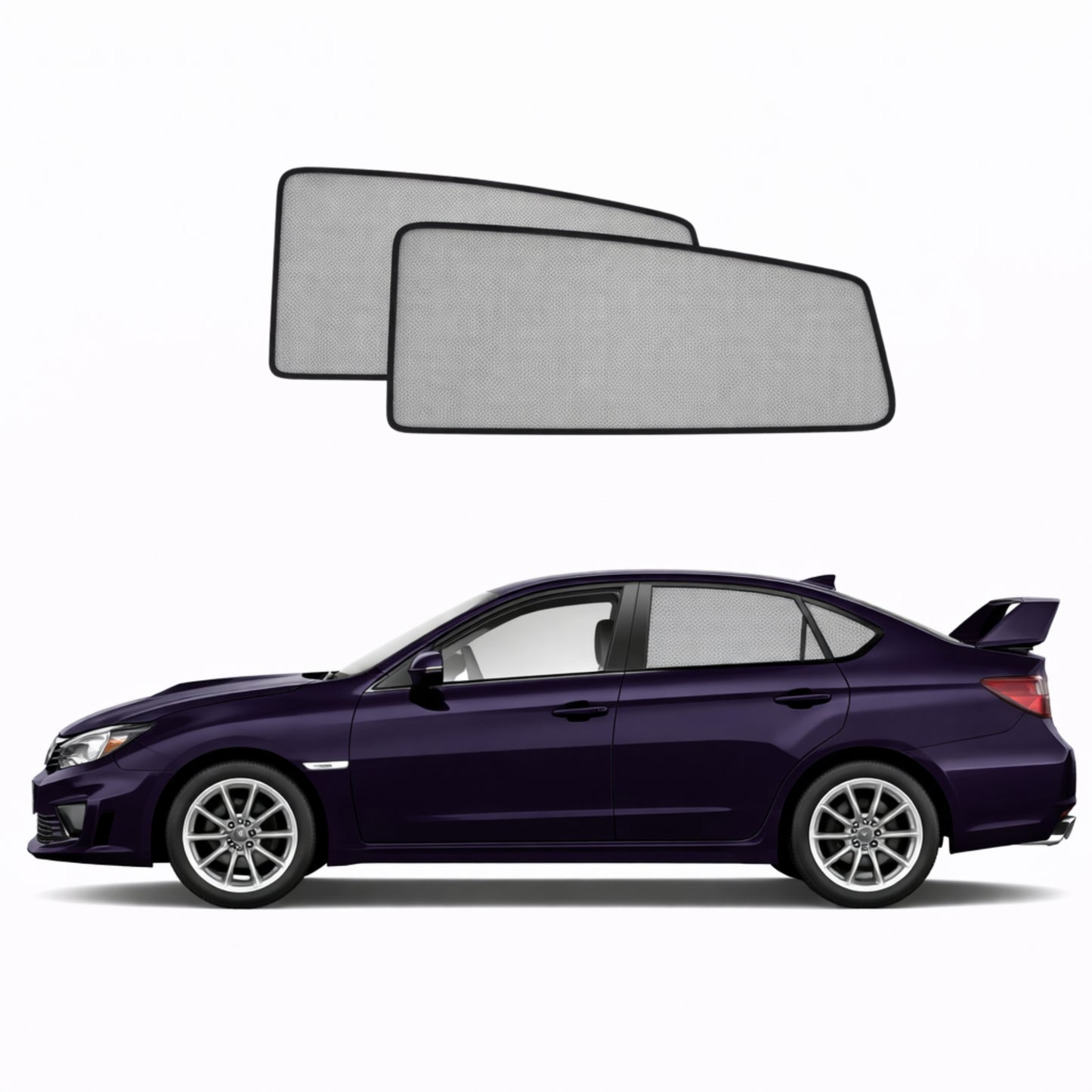 Subaru Impreza Sedan 3rd Generation Car Rear Window Shades (GE/GV; 2007-2014)