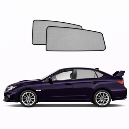 Subaru Impreza Sedan 3rd Generation Car Rear Window Shades (GE/GV; 2007-2014)