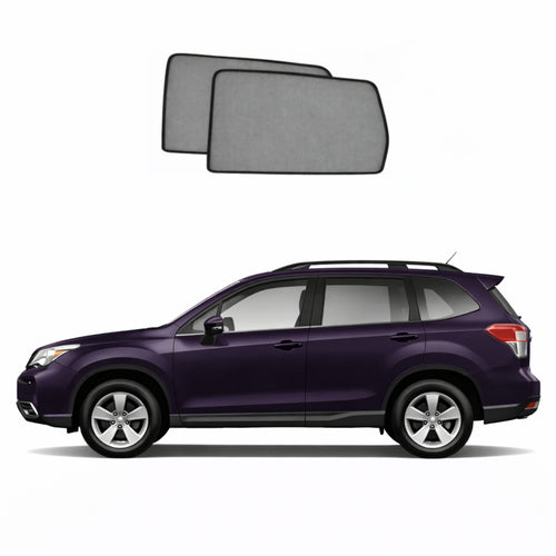Subaru Forester 4th Generation Car Rear Window Shades (SJ; 2013-2018)