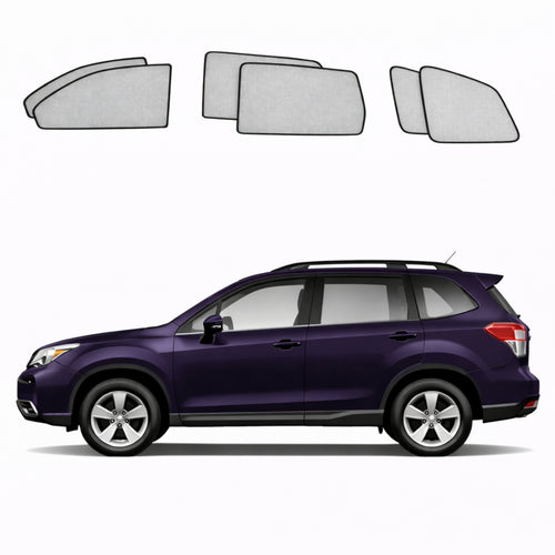 Subaru Forester 4th Generation Car Window Shades (SJ; 2013-2018)