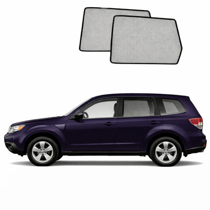 Subaru Forester 3rd Generation Car Rear Window Shades (SH; 2008-2013)