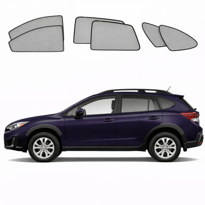 Subaru Crosstrek 3rd Generation/Impreza Hatchback 6th Generation Car Window Shades (GU; 2023-Present)