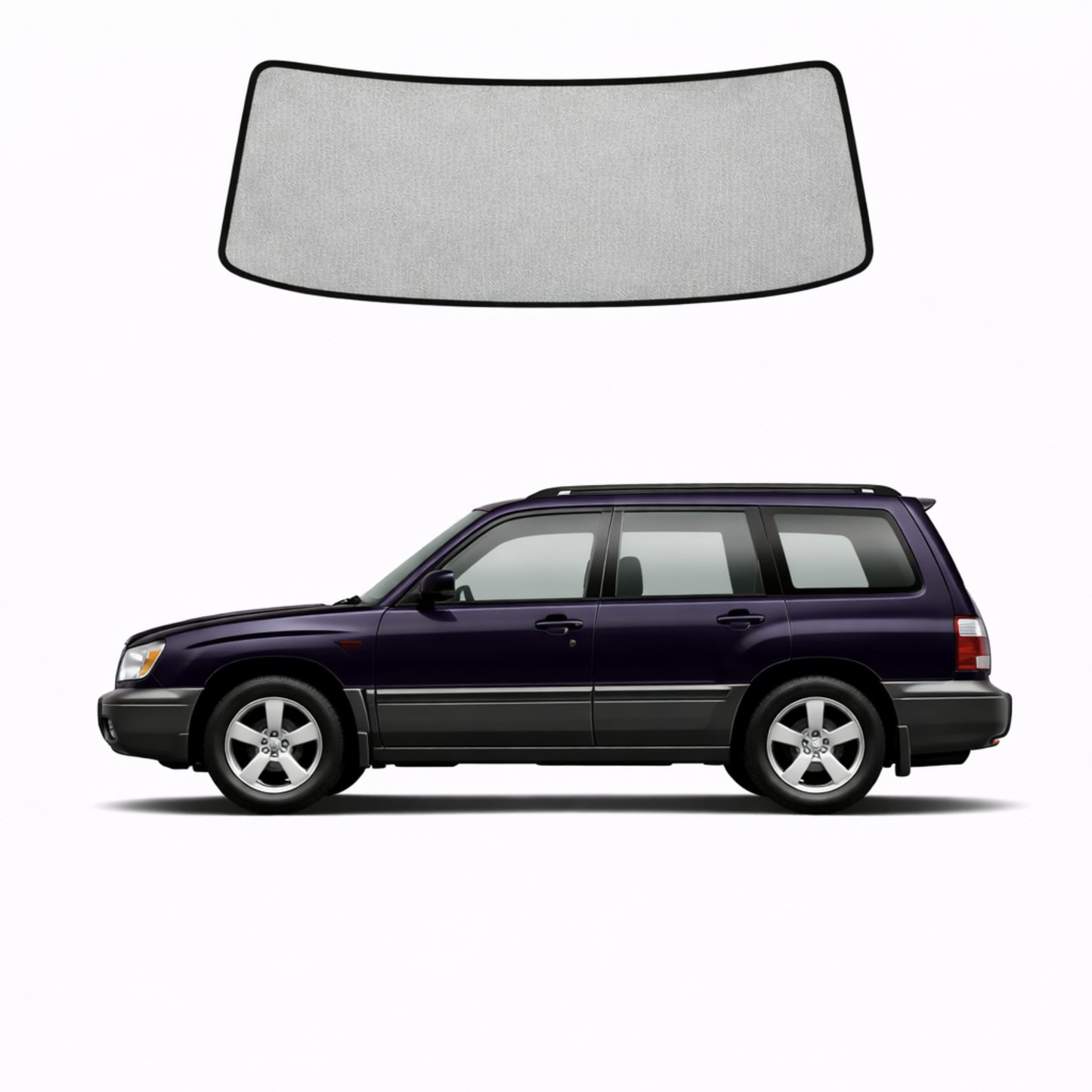 Subaru Forester 1st Generation Front Windscreen Sun Shade (SF; 1997-2002)